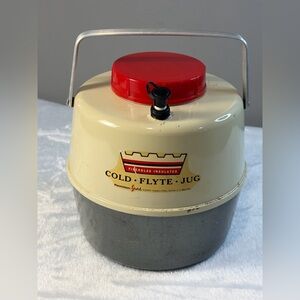 Vintage Hamilton Skotch Cold Flyte 1 Gallon Jug Fiberglass Insulated Jug Thermos